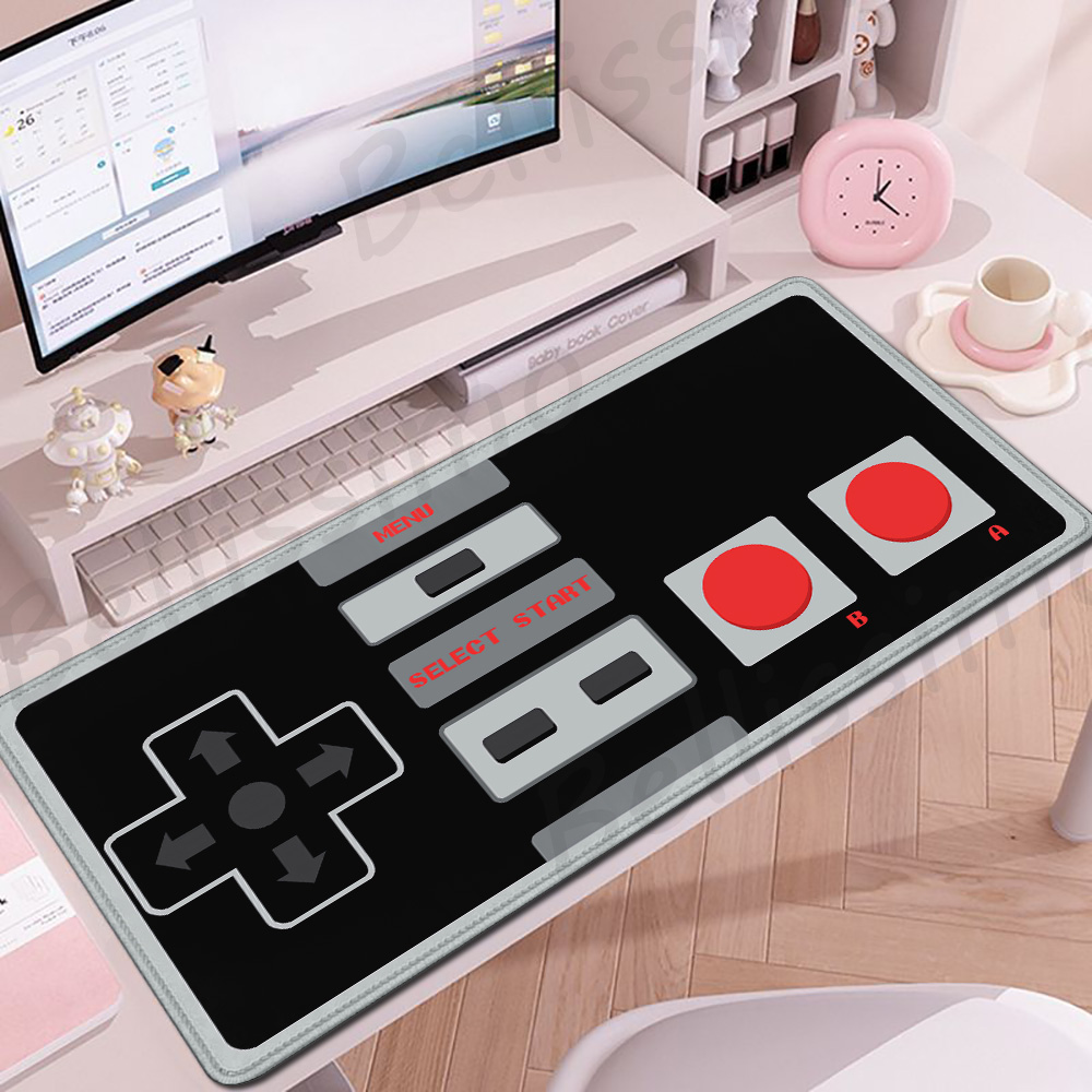 Mouse Gaming Retro - 레트로 게임 컨트롤러 마우스 패드 미끄럼