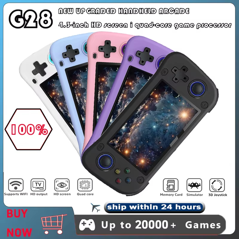 Retro Gaming Device Handheld - G28 레트로 휴대용 비디오 게임 콘솔