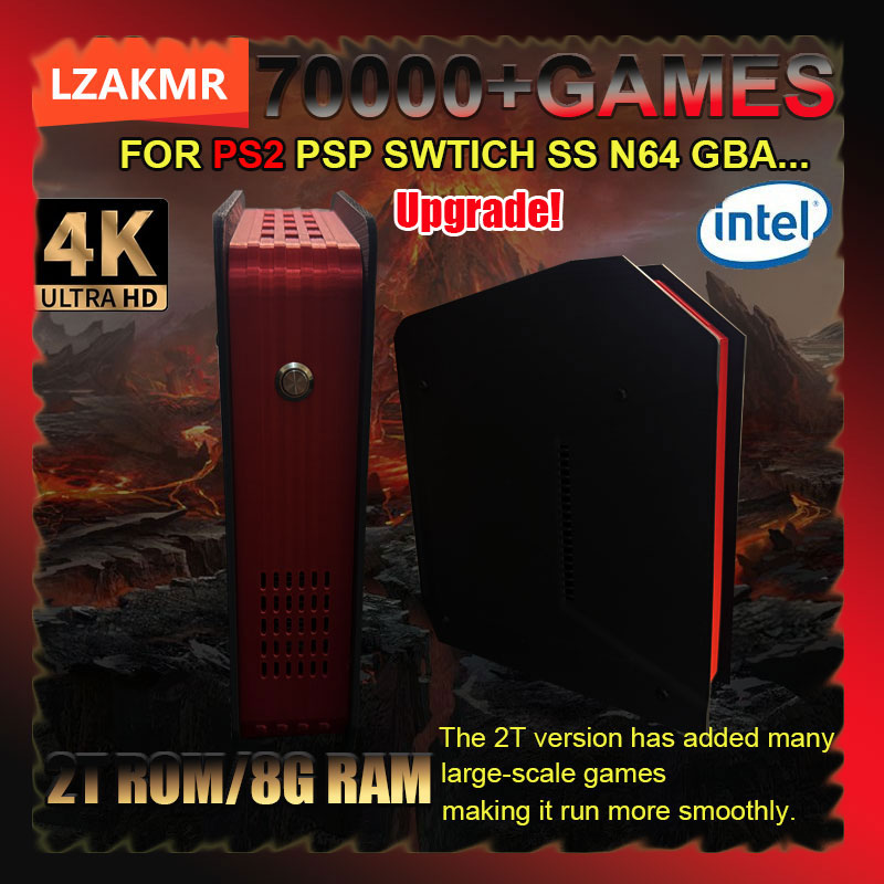Retro Gaming On Windows - 레트로 X4 게임 콘솔 8G RAM