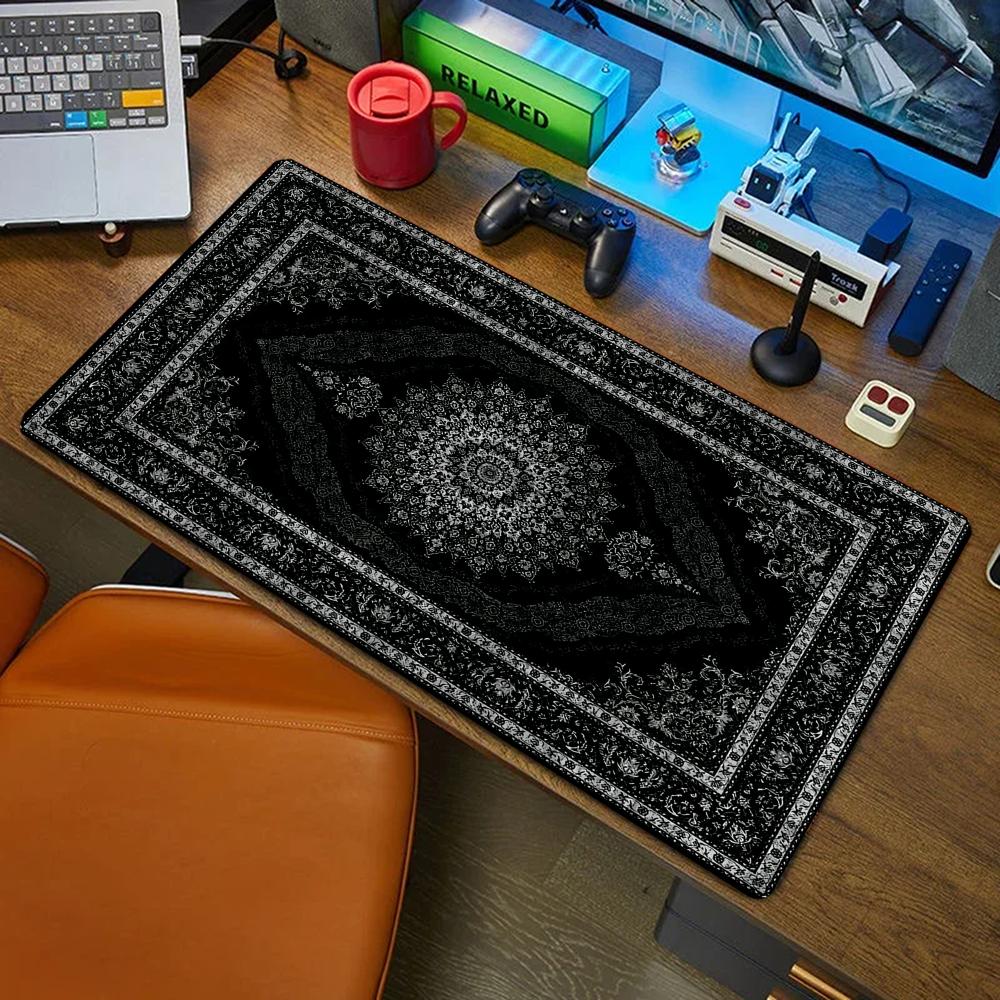 Mouse Gaming Retro - 새로운 블랙 페르시안 카펫 신비한 레트로