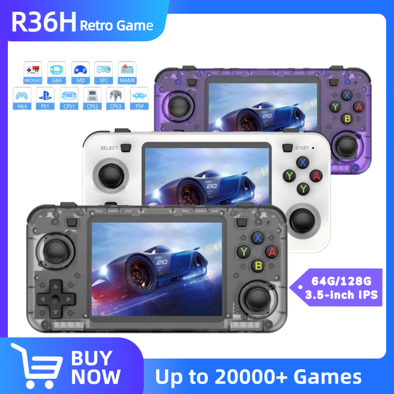 Retro Gaming Device Handheld - R36H 레트로 휴대용 비디오 게임 콘솔