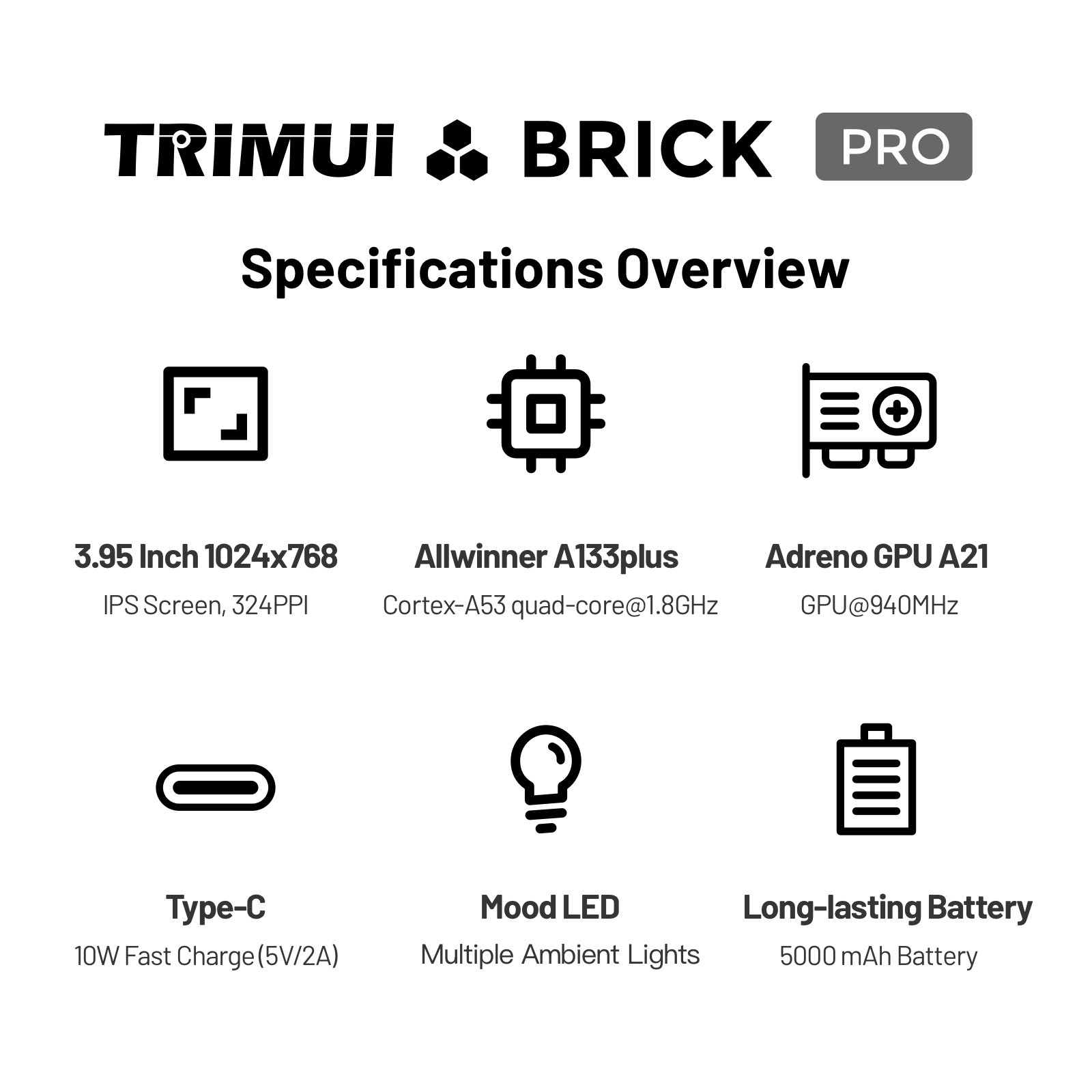 TRIMUI 브릭 프로 TG4040 레트로 휴대용 게임 - Retro Gaming Device Handheld 리뷰 및 가격