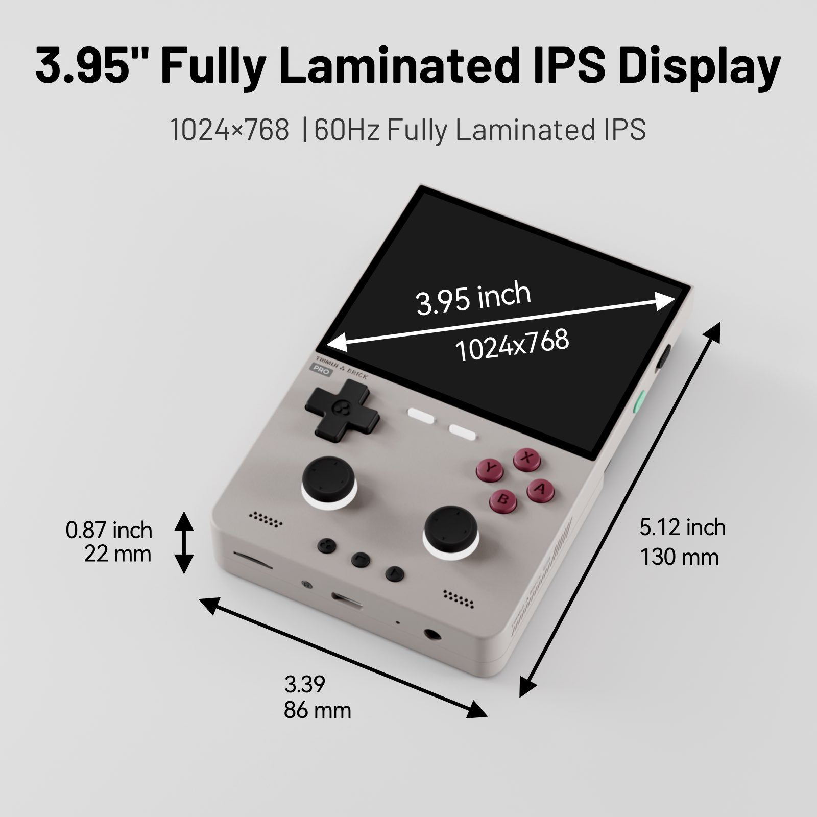 TRIMUI 브릭 프로 TG4040 레트로 휴대용 게임 - Retro Gaming Device Handheld 리뷰 및 가격