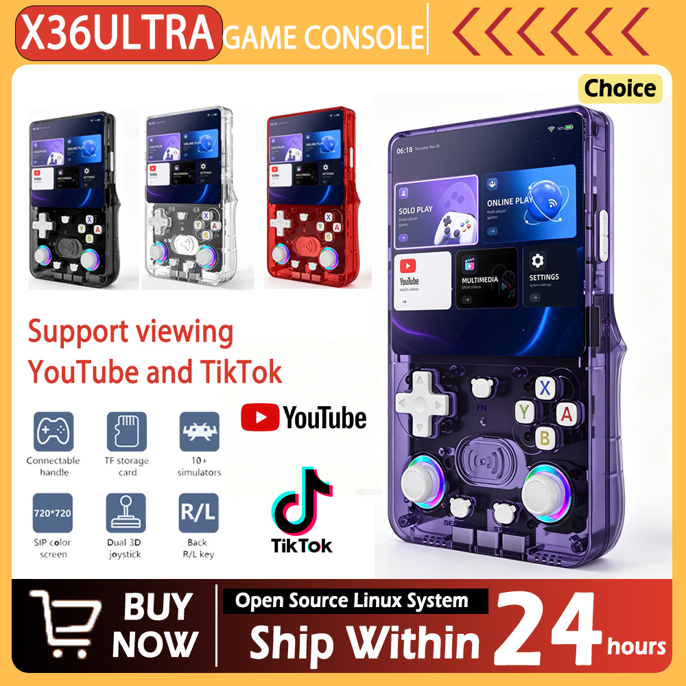 새로운 X36 울트라 레트로 휴대용 게임 콘솔, 4.0 - Retro Gaming Device Handheld 리뷰 및 가격