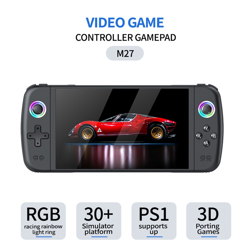 M27 휴대용 포켓 레트로 핸드헬드 비디오 게임 콘솔  - Retro Gaming Device Handheld 리뷰 및 가격