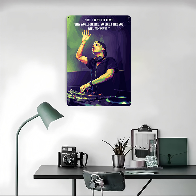아비치이 명언 인쇄 포스터 맞춤형 벽 장식 레트로 빈티 - Retro Poster Gaming 리뷰 및 가격