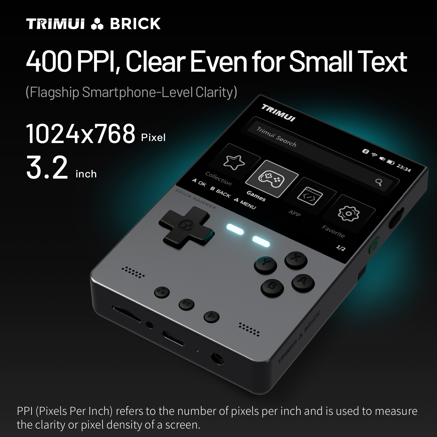 TRIMUI BRICK HAMMER 레트로 휴대용 게임 - Retro Gaming Device Handheld 리뷰 및 가격