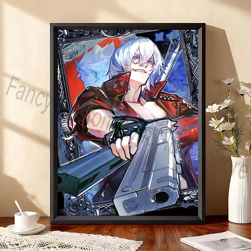 D-Devil May C-Cry 게임 포스터 거실 바용 - Retro Poster Gaming 리뷰 및 가격