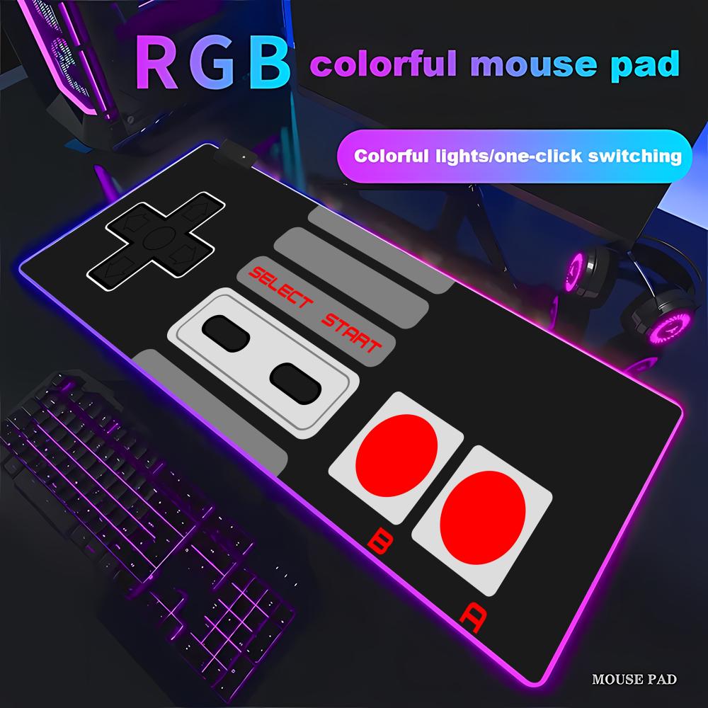 RGB 레트로 게임 컨트롤러 대형 마우스 패드 HD 미 - Retro Gaming Desk 리뷰 및 가격