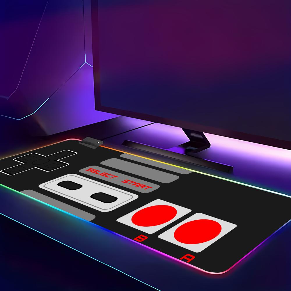 RGB 레트로 게임 컨트롤러 대형 마우스 패드 HD 미 - Retro Gaming Desk 리뷰 및 가격