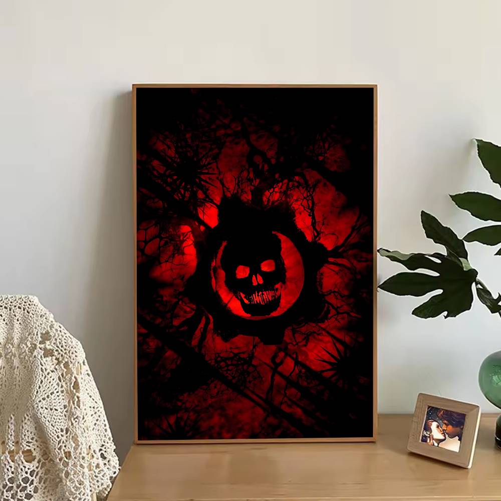 게임 G-Gears of W-War 포스터 레트로 종이 - Retro Poster Gaming 리뷰 및 가격