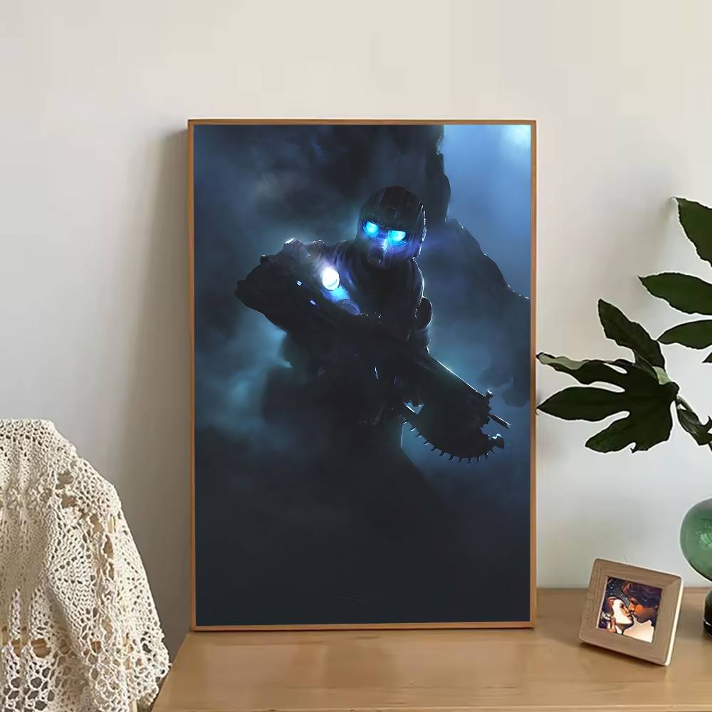 게임 G-Gears of W-War 포스터 레트로 종이 - Retro Poster Gaming 리뷰 및 가격