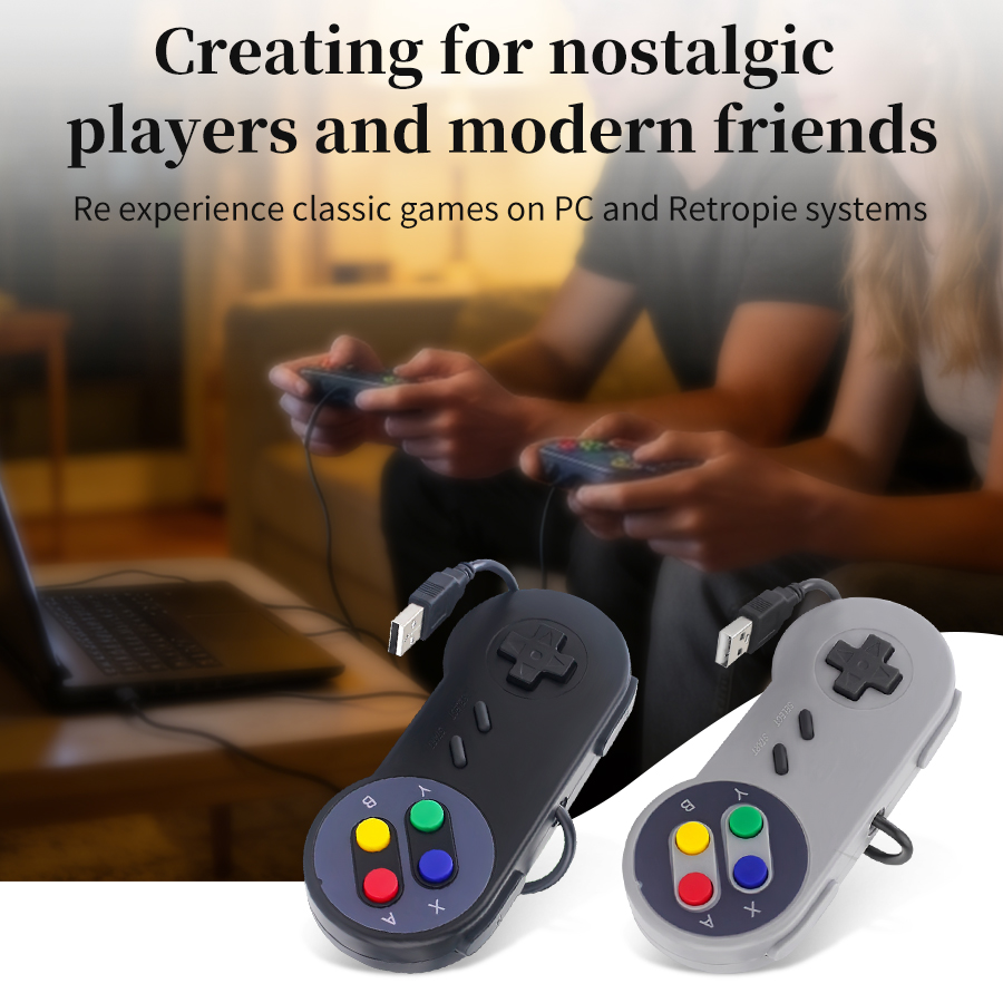 USB 게임패드 게임 조이스틱 레트로 게임패드 PC용  - Retro Gaming Joystick 리뷰 및 가격