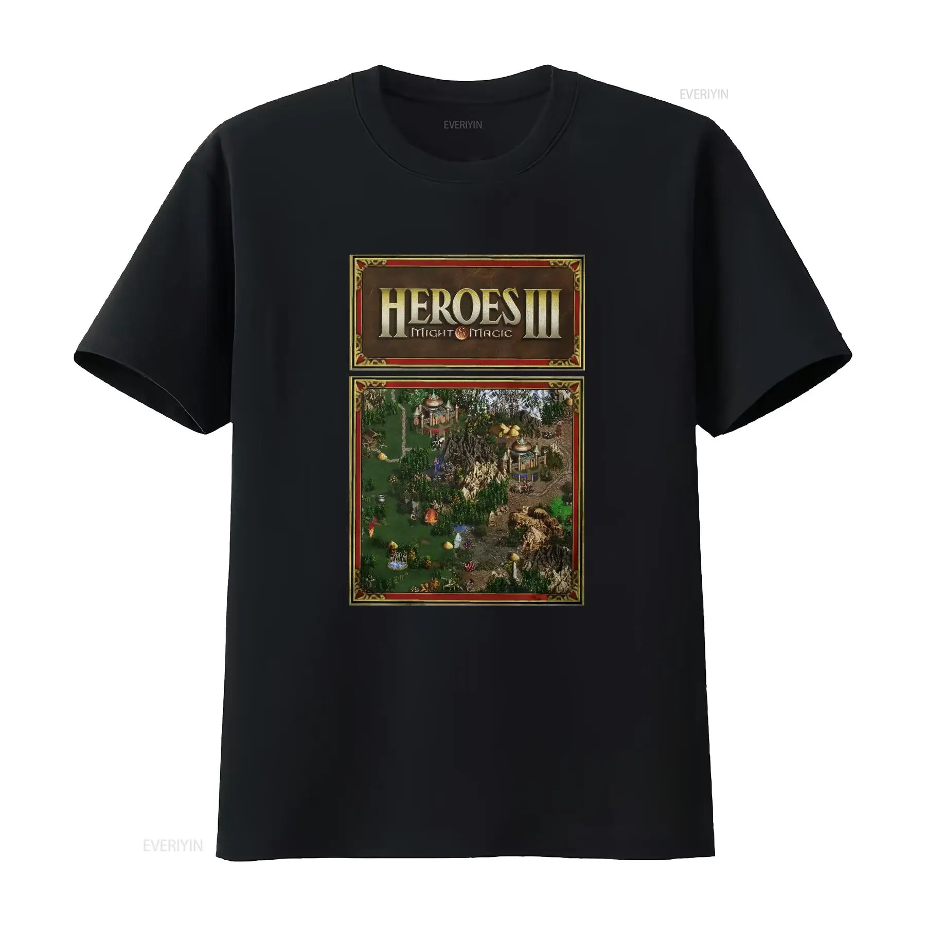 Heroes Map of Might And Magic  - Retro Gaming Shirt 리뷰 및 가격
