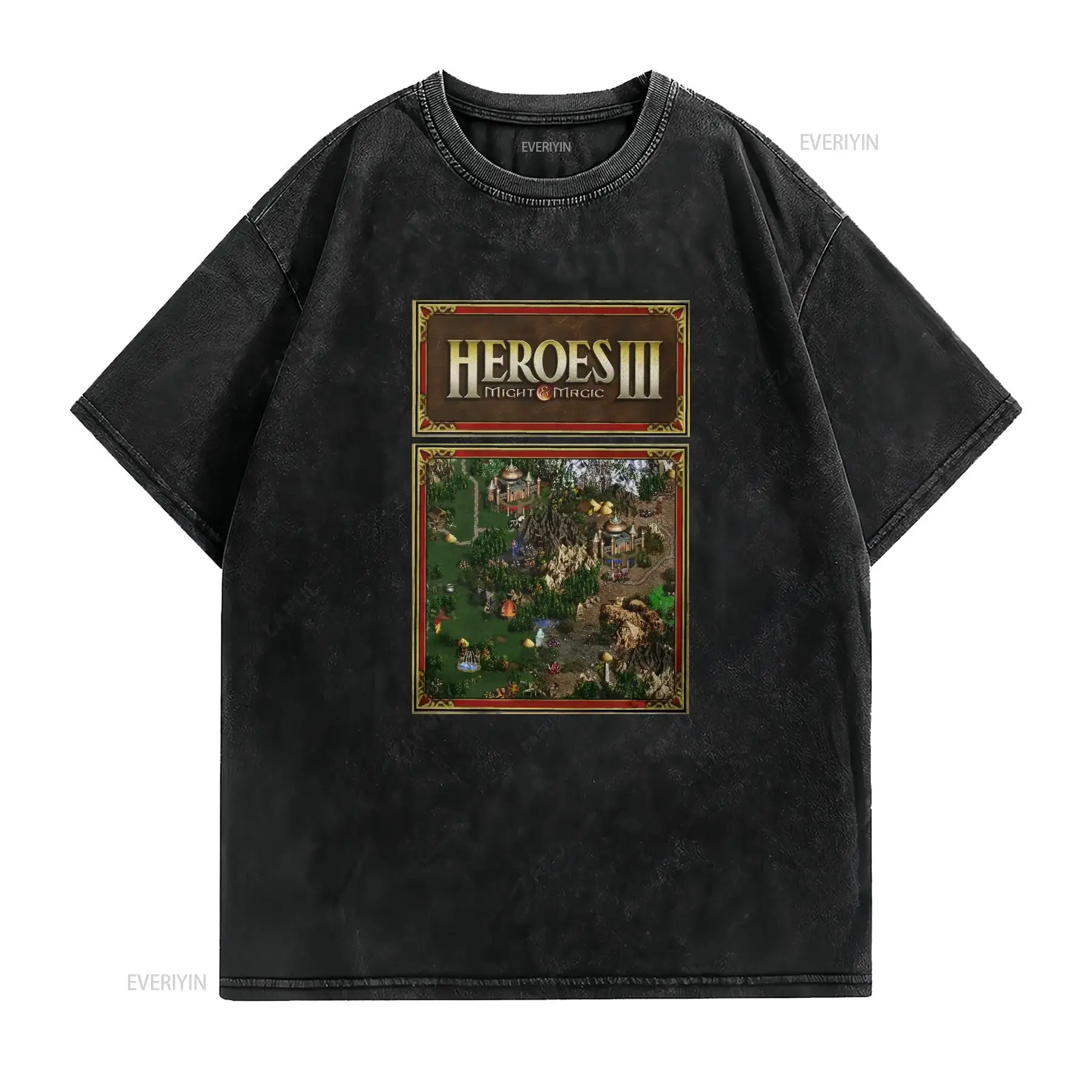 Heroes Map of Might And Magic  - Retro Gaming Shirt 리뷰 및 가격