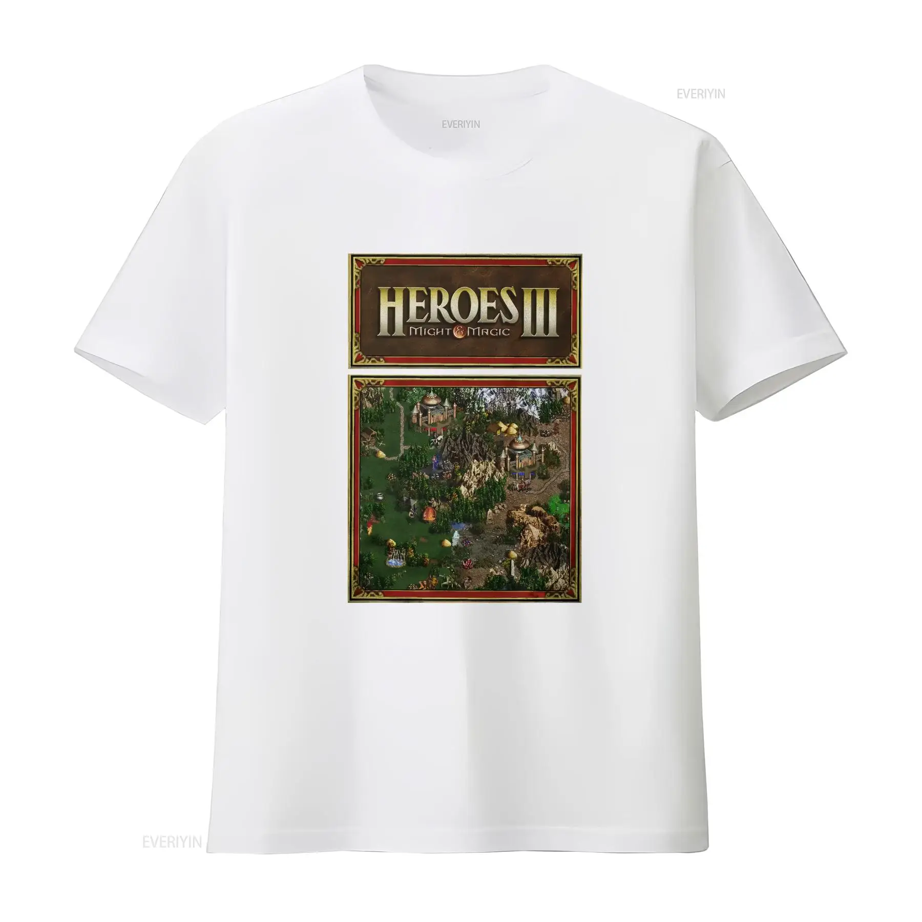 Heroes Map of Might And Magic  - Retro Gaming Shirt 리뷰 및 가격