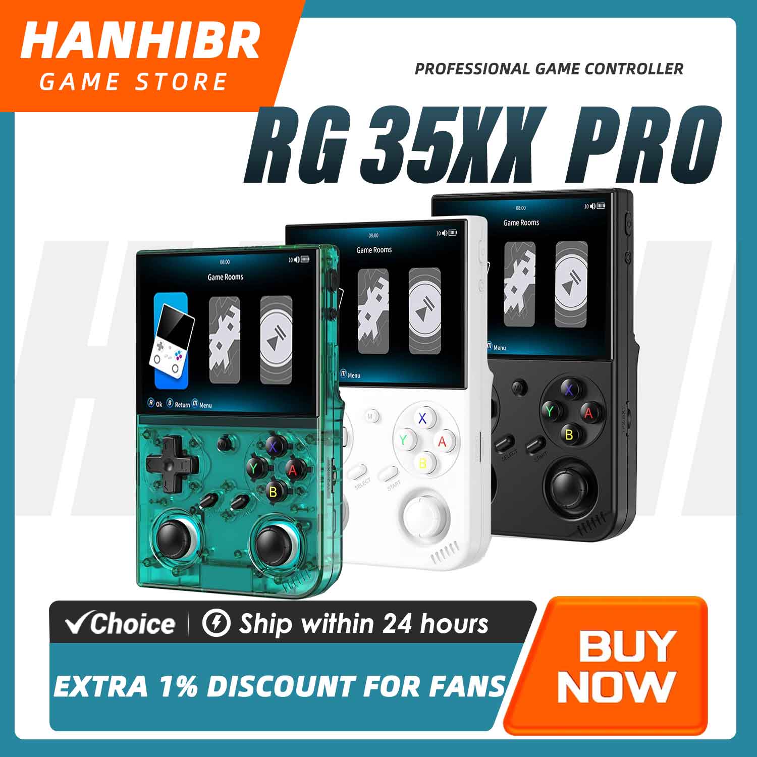 ANBERNIC RG35XX Pro 수직형 레트로 휴대 - Retro Gaming Hdmi 리뷰 및 가격