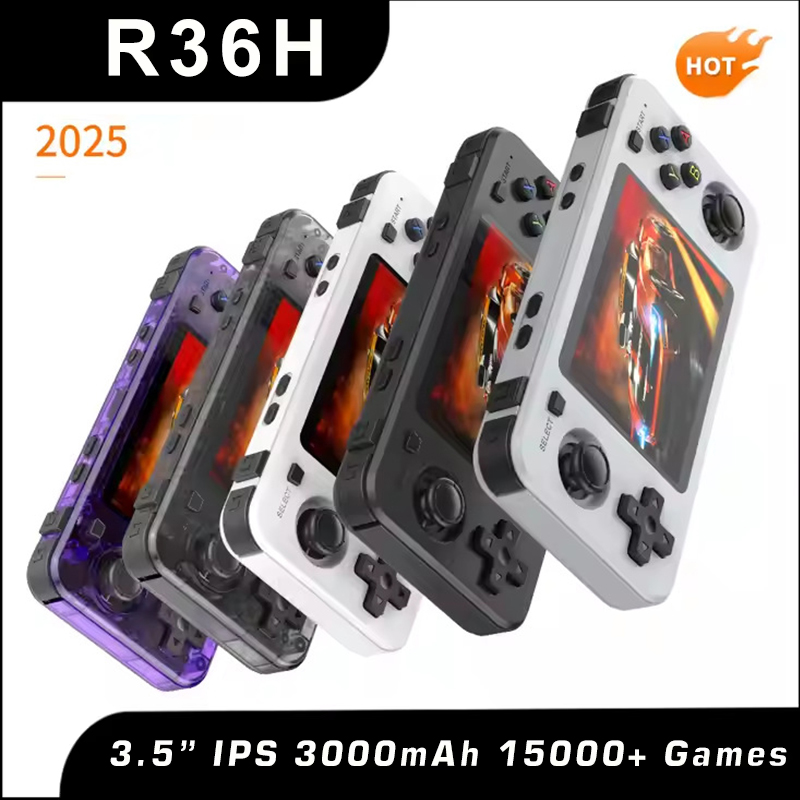 새로운 R36H 레트로 핸드 헬드 콘솔 오픈 소스 Ar - Retro Gaming Device Handheld 리뷰 및 가격