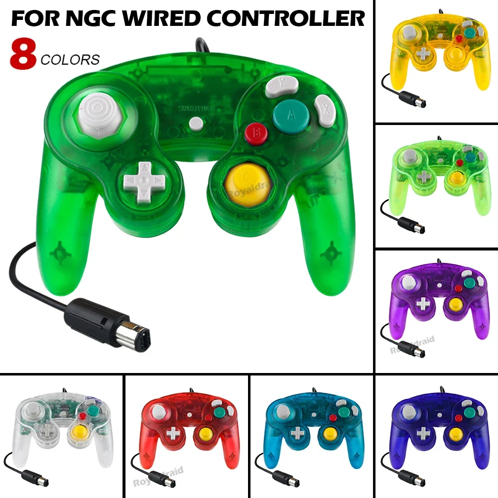 게임큐브 NGC 콘솔용 8색 유선 게임패드, NGC 클 - Retro Gaming Joystick 리뷰 및 가격