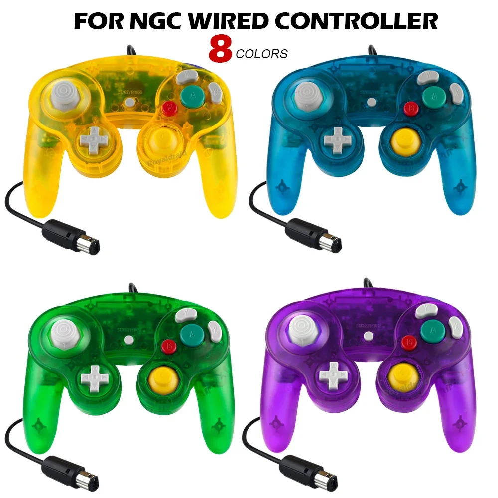 게임큐브 NGC 콘솔용 8색 유선 게임패드, NGC 클 - Retro Gaming Joystick 리뷰 및 가격