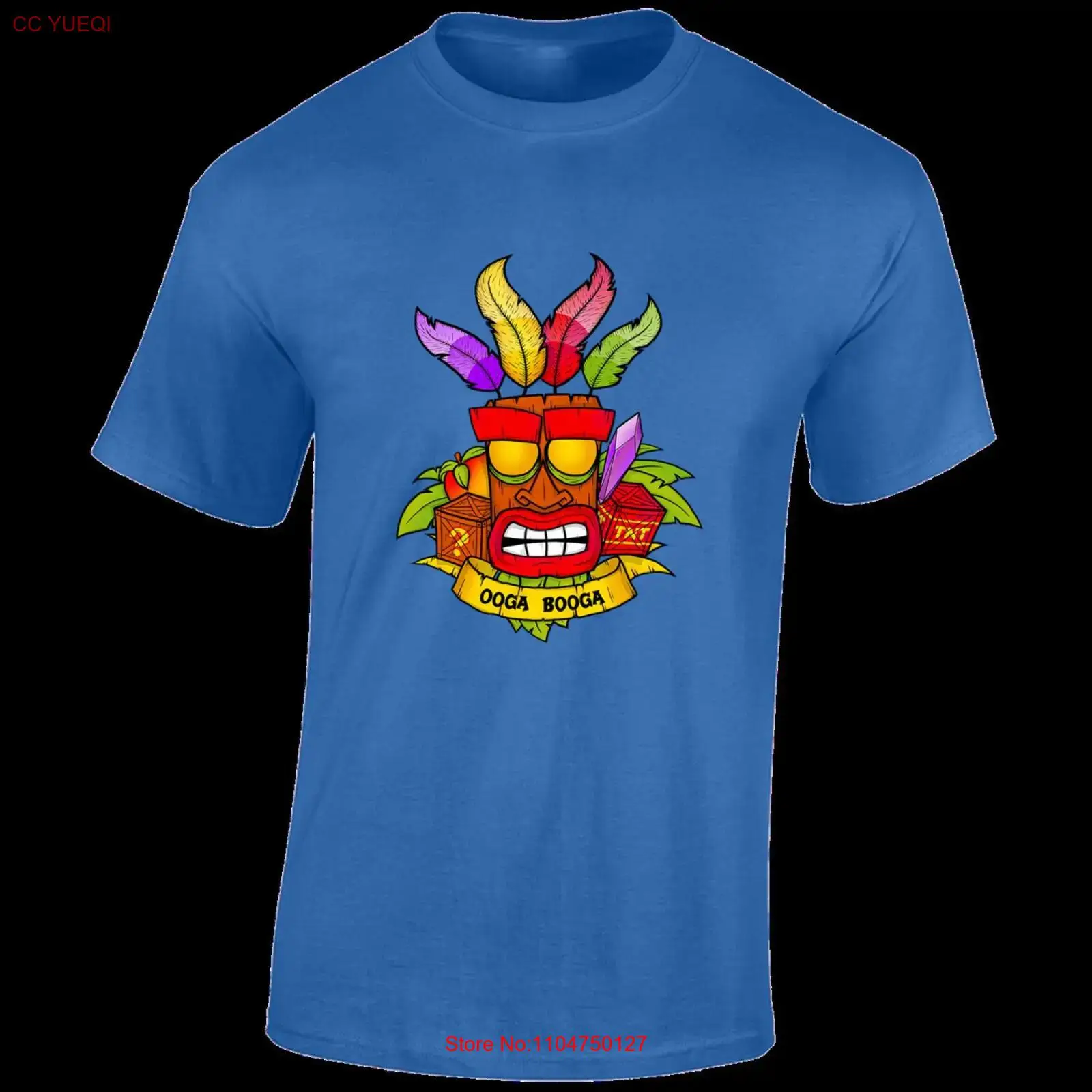 오가 부가 크래쉬 남성용 티셔츠 레트로 게이머 게임 디 - Retro Gaming Shirt 리뷰 및 가격