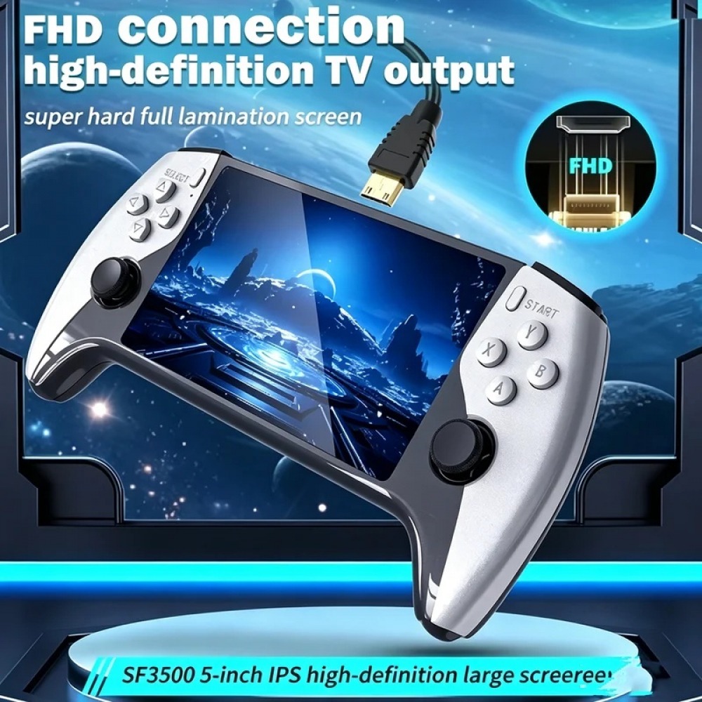 SF3500 5인치 휴대용 게임 콘솔 (PS1, GBA - Retro Gaming Device Handheld 리뷰 및 가격